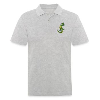 Salamander - Männer Poloshirt - Grau meliert - Vorne - Kai (181cm)