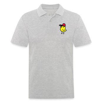 Poussins Cappy 3 - Polo Homme - gris chiné - Devant - Kai (181cm)