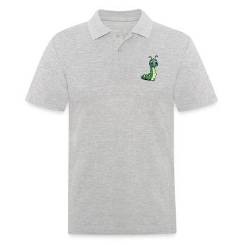 caterpillar sweet sweet child - Men's Polo Shirt - heather grey - Front - Kai (181cm)