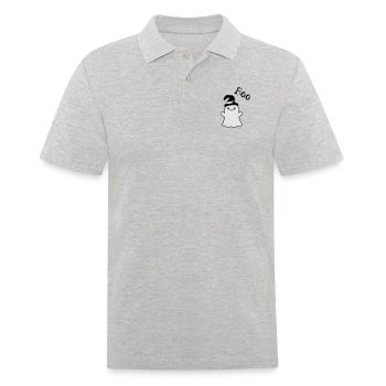Drôle de fantôme Boo - Polo Homme - gris chiné - Devant - Kai (181cm)