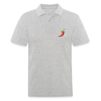 Chili - Men's Polo Shirt - heather grey - Front - Kai (181cm)