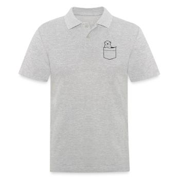 Sac chemise Otter Design - Polo Homme - gris chiné - Devant - Kai (181cm)