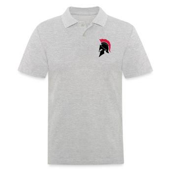 spartaner_002 - Polo Homme - gris chiné - Devant - Kai (181cm)
