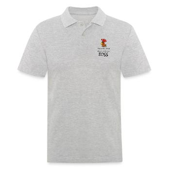 Patron - Polo Homme - gris chiné - Devant - Kai (181cm)
