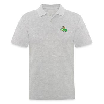 Capybara Lunettes de soleil Taxi Alligator Crocodile - Polo Homme - gris chiné - Devant - Kai (181cm)