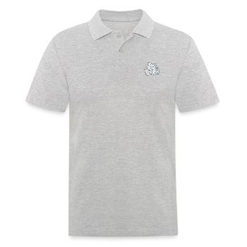 Du bist ein Wunder - Männer Poloshirt - Grau meliert - Vorne - Kai (181cm)