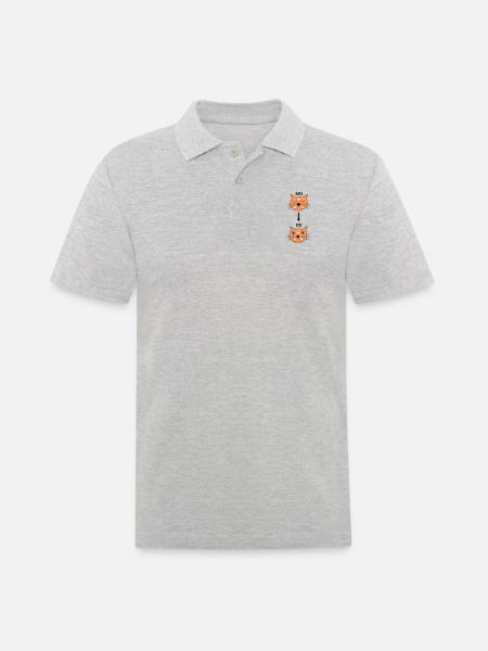 Monday to Friday - Men's Polo Shirt - heather grey