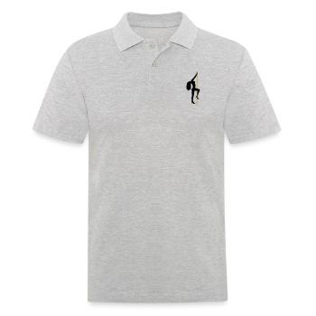 Sexy Girl - Männer Poloshirt - Grau meliert - Vorne - Kai (181cm)