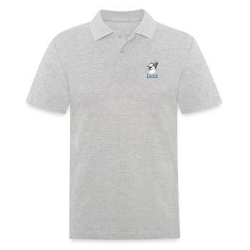 Moin Seagull Oiseau Crème Glace Crème Voleur de Glace Côte Mer du Nord - Polo Homme - gris chiné - Devant - Kai (181cm)