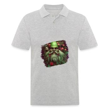 Homme fantastique - Polo Homme - gris chiné - Devant - Kai (181cm)