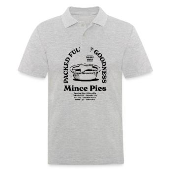 Pâtés hachés Nutritionnel - Polo Homme - gris chiné - Devant - Kai (181cm)
