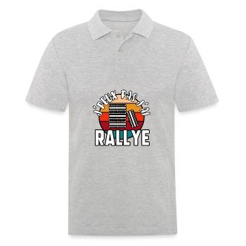 J’peux pas j’ai rallye - Polo Homme - gris chiné - Devant - Kai (181cm)