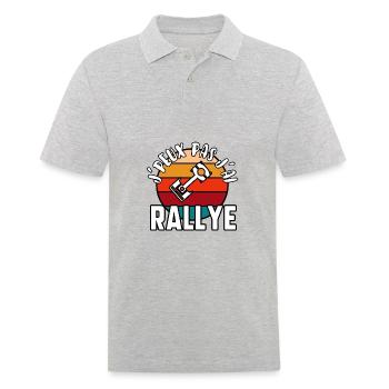 J’peux pas j’ai rallye - Polo Homme - gris chiné - Devant - Kai (181cm)