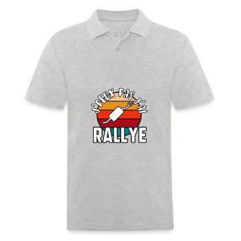 J’peux pas j’ai rallye - Polo Homme - gris chiné - Devant - Kai (181cm)