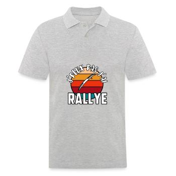 J’peux pas j’ai rallye - Polo Homme - gris chiné - Devant - Kai (181cm)