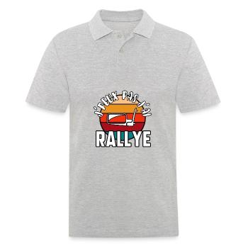 J’peux pas j’ai rallye - Polo Homme - gris chiné - Devant - Kai (181cm)