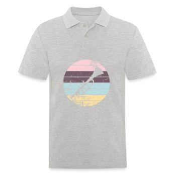 Trompette - Polo Homme - gris chiné - Devant - Kai (181cm)