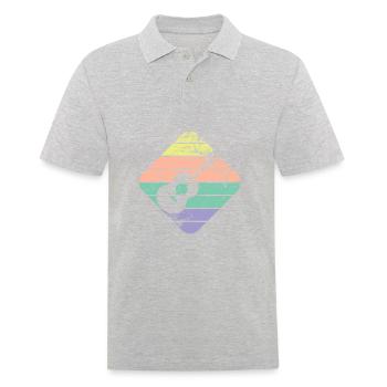 Ukulele - Polo Homme - gris chiné - Devant - Kai (181cm)
