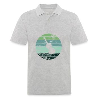 Cello - Männer Poloshirt - Grau meliert - Vorne - Kai (181cm)