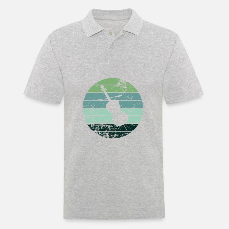 Cello - Männer Poloshirt - Grau meliert