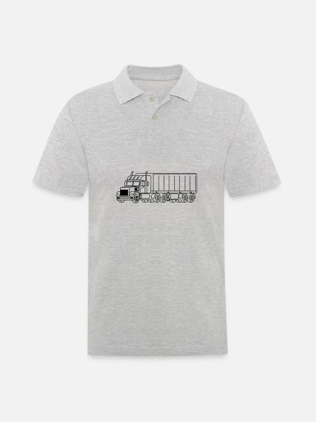 Trucks / Trucks - Men's Polo Shirt - heather grey