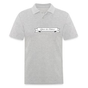 Lehrer des Jahres - Männer Poloshirt - Grau meliert - Vorne - Kai (181cm)