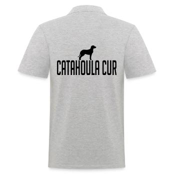 Catahoula Cur Race de chien Chiens Wilsigns - Polo Homme - gris chiné - Dos - Kai (181cm)