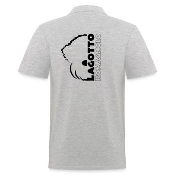Laglogo1 1 - Polo Homme - gris chiné - Dos - Kai (181cm)