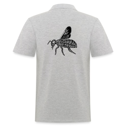 Szkielet p pszczoły - Koszulka polo męska