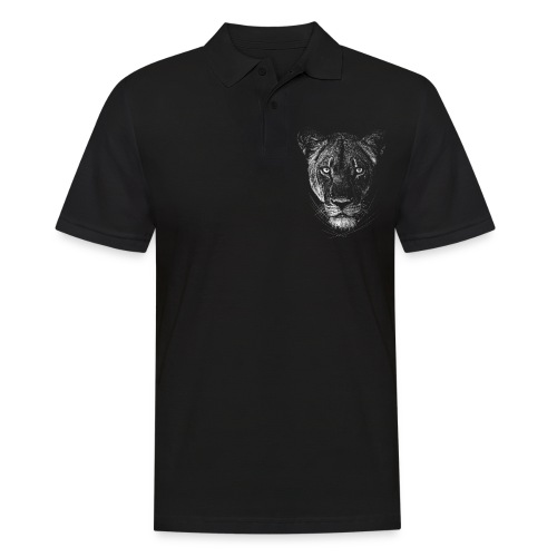 Löwin - Männer Poloshirt
