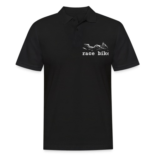 Race bike - Männer Poloshirt