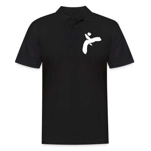 Martial Arts Kick - Slhouette Minimal Wushu Kungfu - Men's Polo Shirt