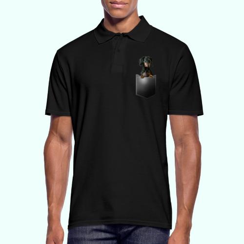 jamnik kieszonkowy - Koszulka polo męska
