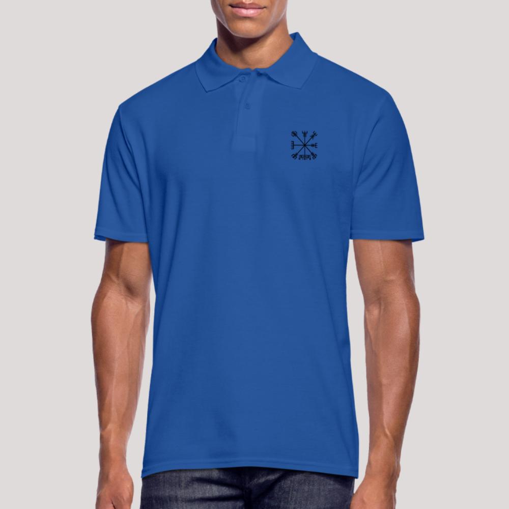 Vegvisir - Männer Poloshirt Royalblau