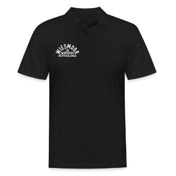 Wiesmoor Die Blumenstadt Ostfrieslands - Männer Poloshirt - Schwarz - Vorne - Kai (181cm)