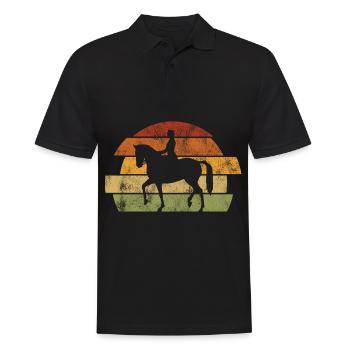 Dressage Équitation Cavaliers de dressage Équitation Équitation - Polo Homme - noir - Devant - Kai (181cm)