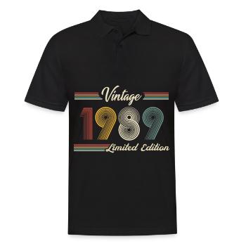 Né en 1989 - Polo Homme - noir - Devant - Kai (181cm)