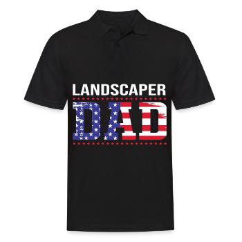 Paysagiste Jardinier Jardinier Jardin - Polo Homme - noir - Devant - Kai (181cm)