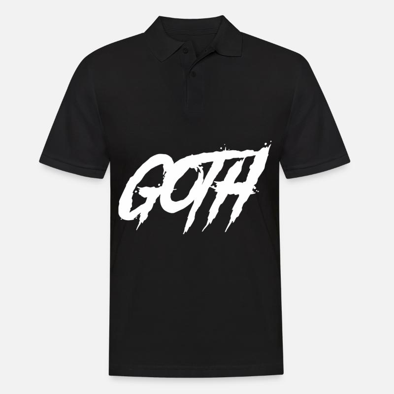 Goth-Boy-Clique Gothic - Männer Poloshirt - Schwarz