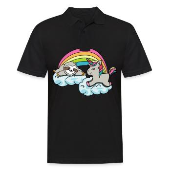 Un poison amoureux de paresse empoisonné giftidea - Polo Homme - noir - Devant - Kai (181cm)