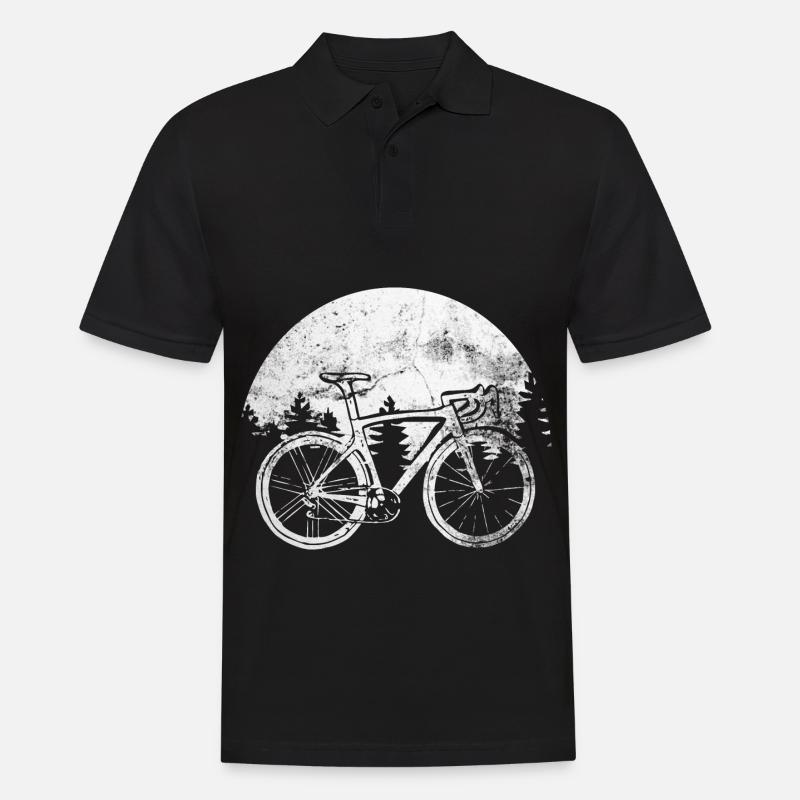 Soleil - Cyclisme - (2) - Polo Homme - noir