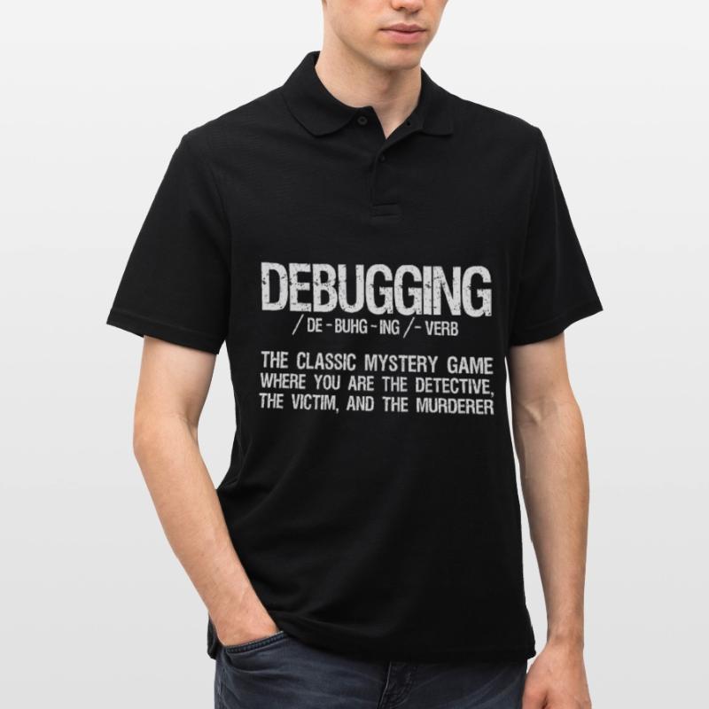 Informatiker Coding - Debugging Programmieren Männer Poloshirt