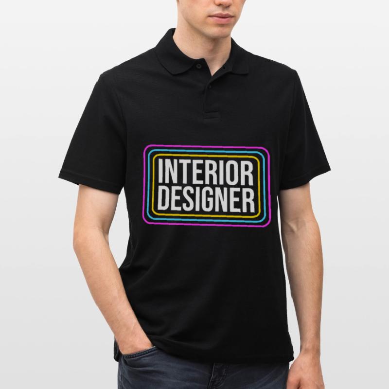 Interior Designer Architecture Architect Men's Polo Shirt
