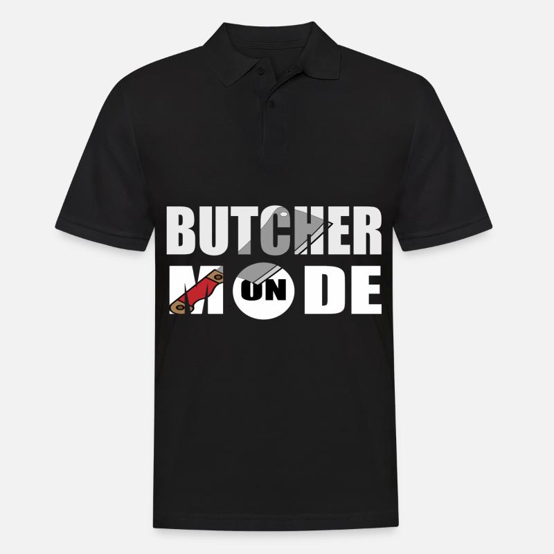 Boucher boucher boucher - Polo Homme - noir