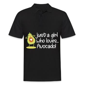 Avocado - Männer Poloshirt - Schwarz - Vorne - Kai (181cm)