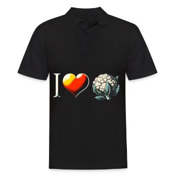 Chou-fleur - Polo Homme - noir - Devant - Kai (181cm)