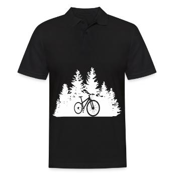Arbres - Cyclisme - (2) - Polo Homme - noir - Devant - Kai (181cm)