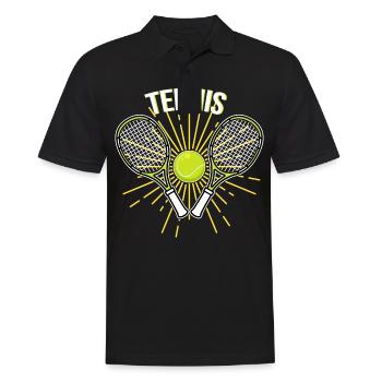 Tennis tennis raquette de tennis - Polo Homme - noir - Devant - Kai (181cm)