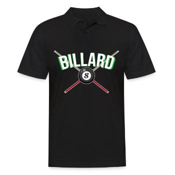Boule de billard Billard Koe - Polo Homme - noir - Devant - Kai (181cm)
