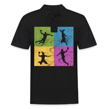 HANDBALL handball sport - Polo Homme - noir - Devant - Kai (181cm)